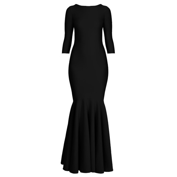 SDress Siry Comfortably Sculpting Evening Dress Black