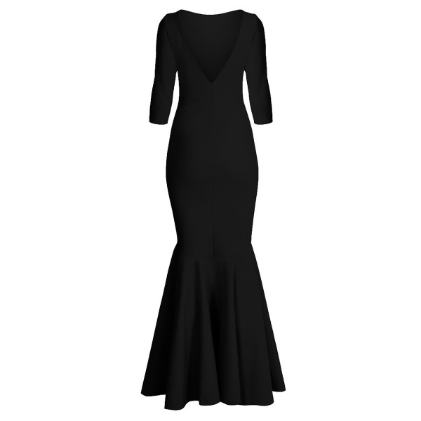 SDress Siry Comfortably Sculpting Evening Dress Black