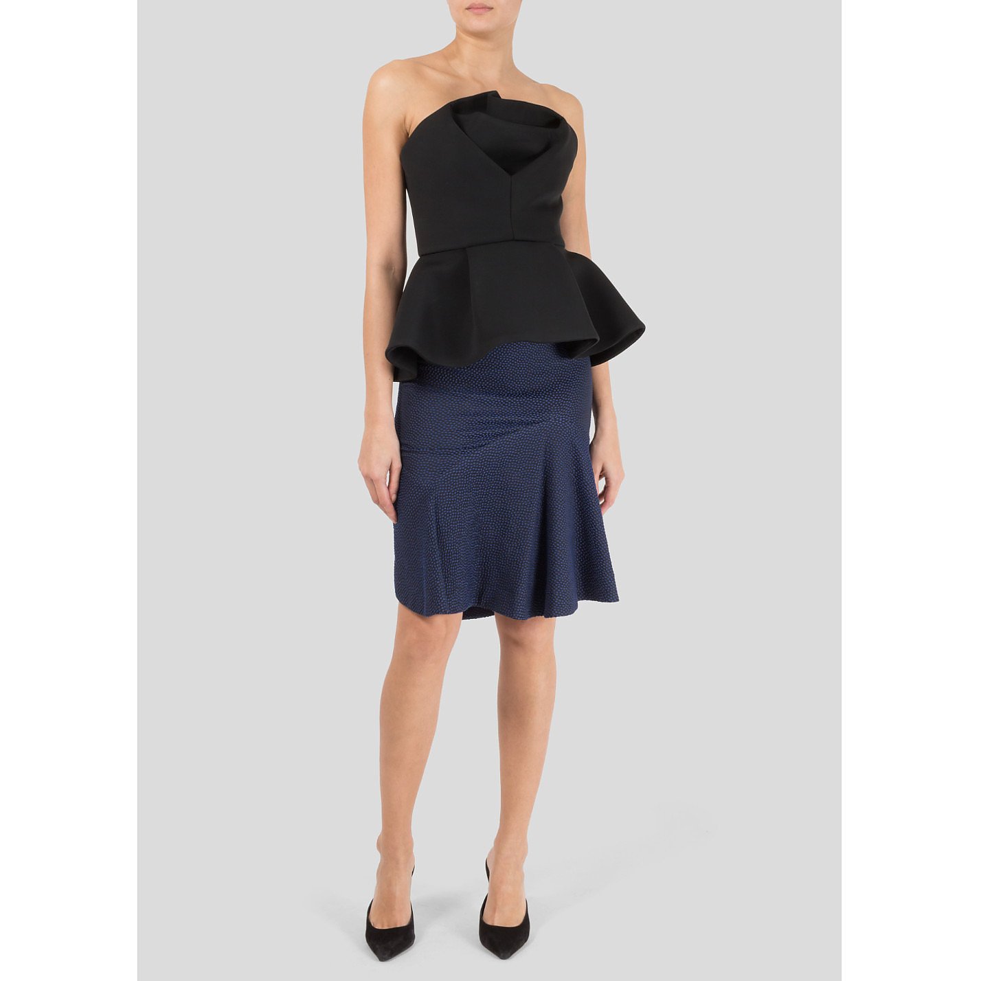 Chalayan Structured Strapless Top