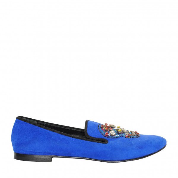 Rent Buy Giuseppe Zanotti Kevin Skull Embellished Loafers MY