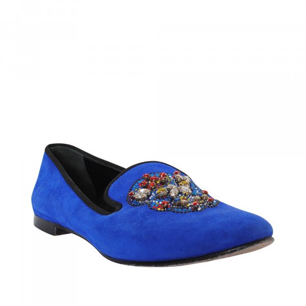 Giuseppe Zanotti Kevin Skull Embellished Loafers
