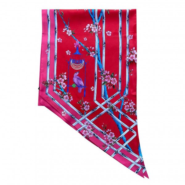 Ivana Nohel @ CASTANOHEL Chinoiserie Scarf