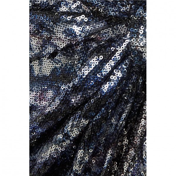 Mary Katrantzou Consort Draped Sequin Dress