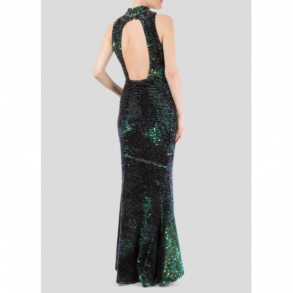 Butler and Wilson Holographic Sequin Gown