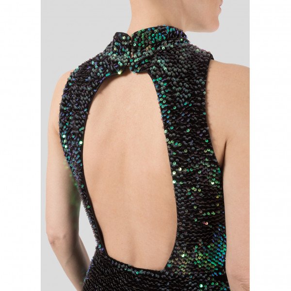Butler and Wilson Holographic Sequin Gown