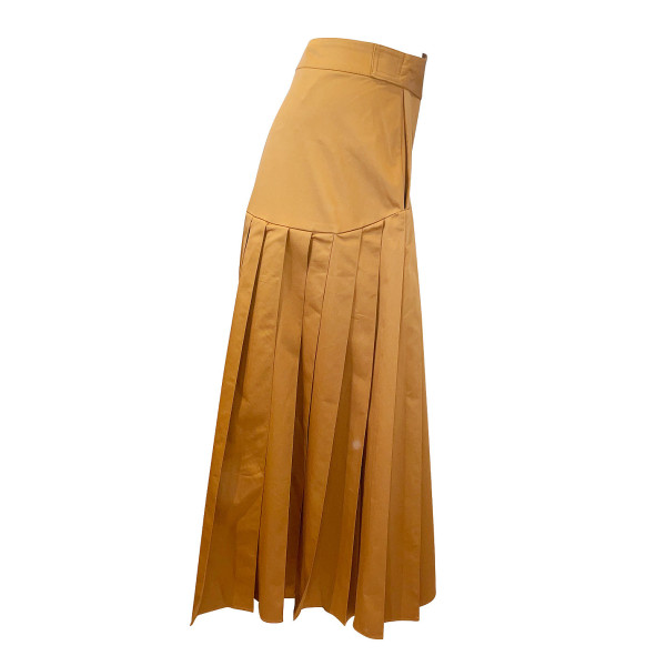 Teija Pleated Midi Skirt