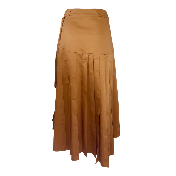 Teija Pleated Midi Skirt