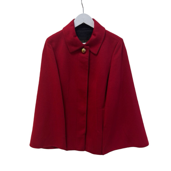 Louis Vuitton Red Wool Short Coat