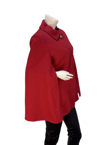 Louis Vuitton Red Wool Short Coat