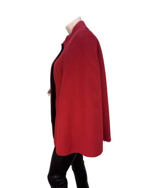 Louis Vuitton Red Wool Short Coat