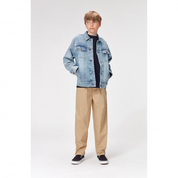 Molo Kids Ari Pants in Gravel