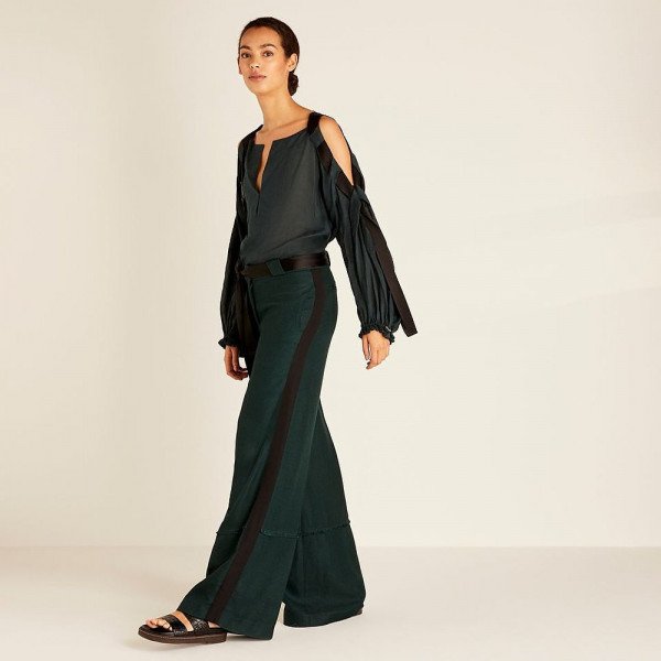 Amanda Wakeley Wide Leg Trousers