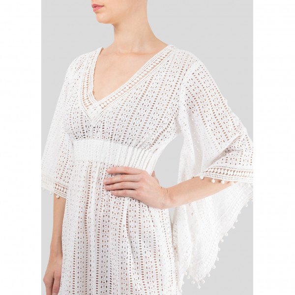 Talitha Meera Crocheted Kaftan Dress