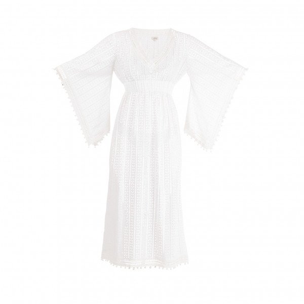 Talitha Meera Crocheted Kaftan Dress