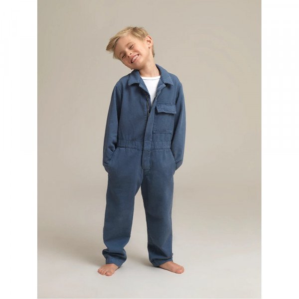 House of Minimus Kids Twill Canvas Boilersuit