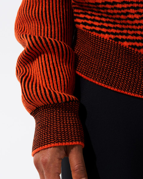 Perfect Moment Star Merino Wool Turtleneck Sweater