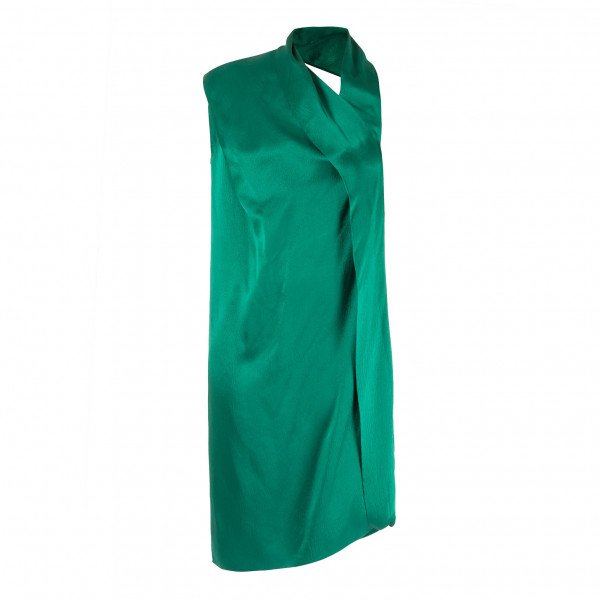 Roland Mouret Draped Satin Dress