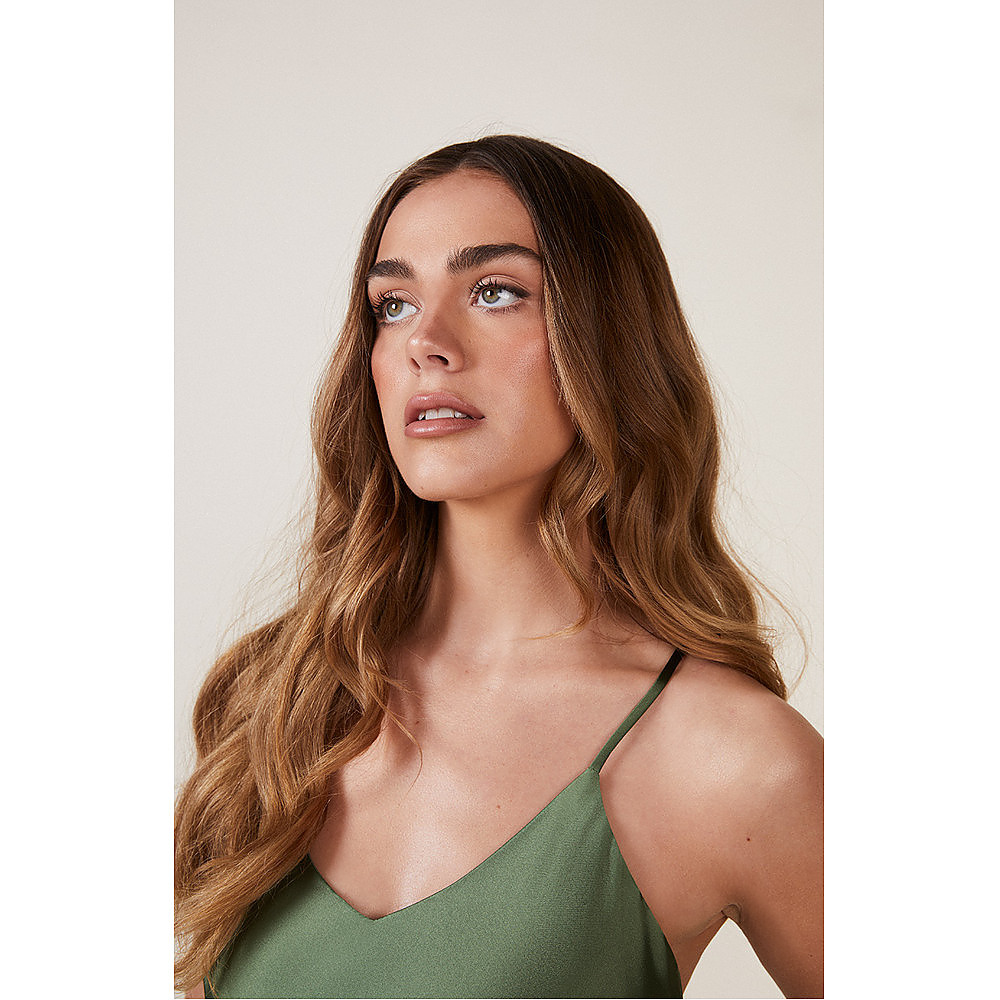 Rent Buy ReWritten Brooklyn Olive Dress MY WARDROBE HQ