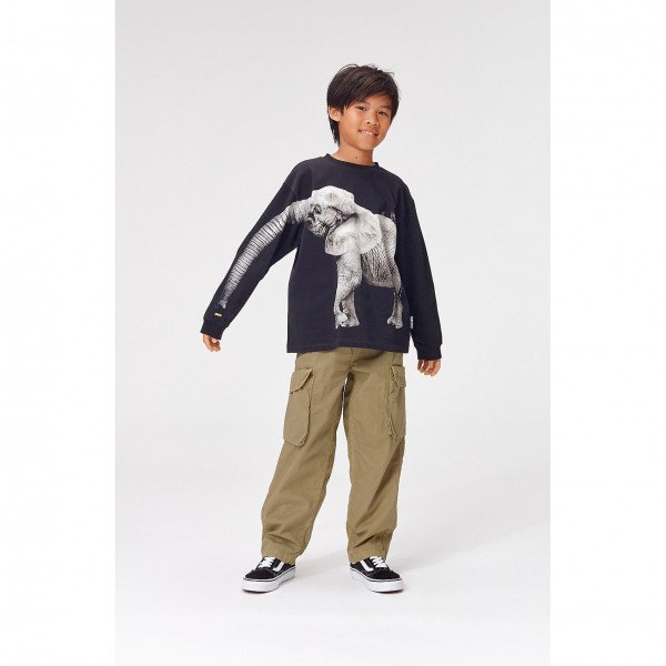 Molo Kids Rube T-shirt in Elephant