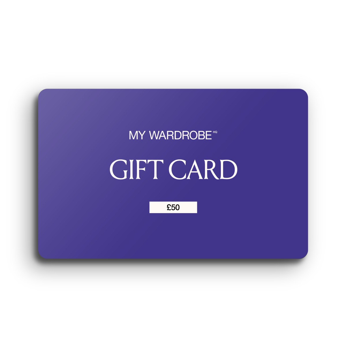 Voucher £50 gift voucher