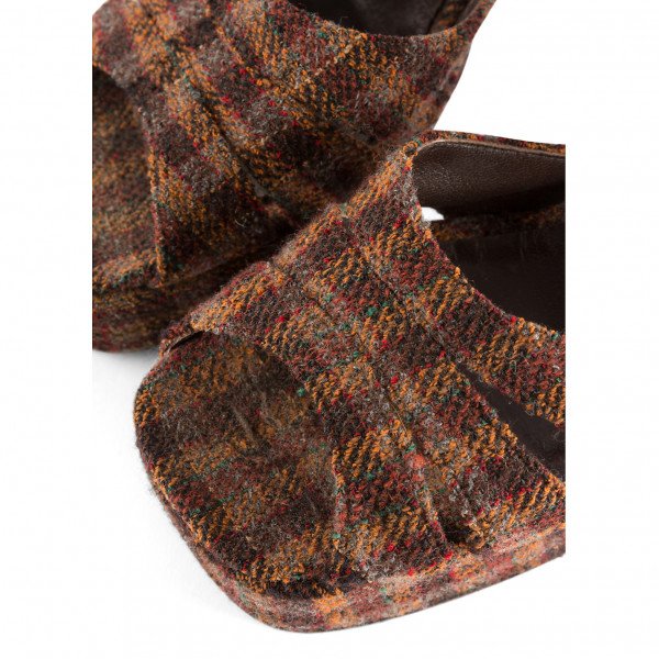 Sonia Rykiel Tartan Platform Sandal