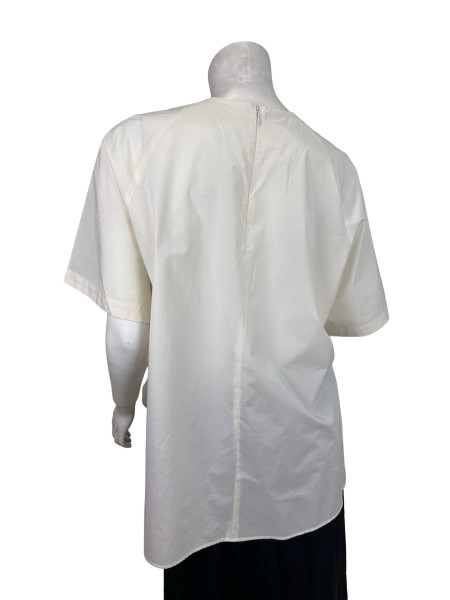 Plain People Plain People Ivory Oversized Cotton Top
