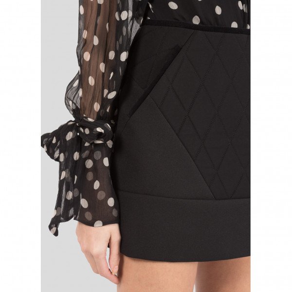 Balenciaga Panelled Mini Skirt