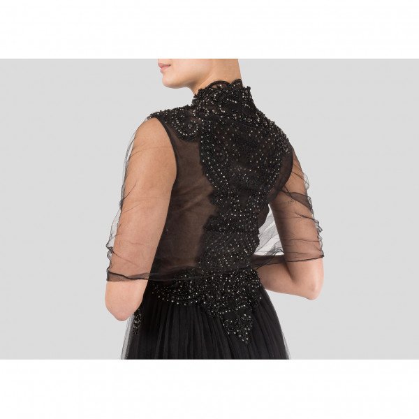 F&P Embroidered Mesh Gown
