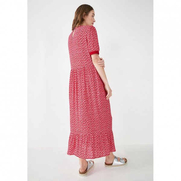 Hush Jesse Midi Dress In Zig Zag