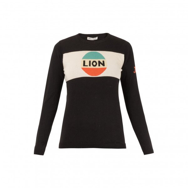 Rent Buy Bella Freud Lion Wool Sweater MY WARDROBE HQ