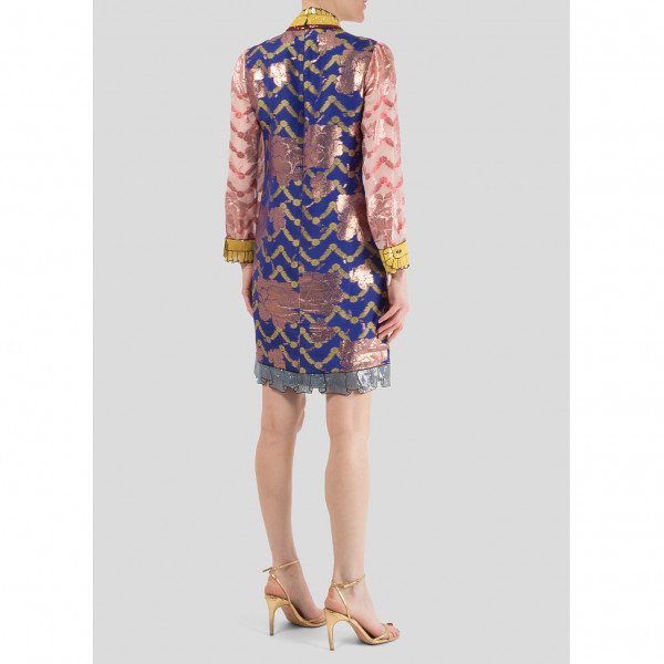 Gucci Embroidered Organdy Dress