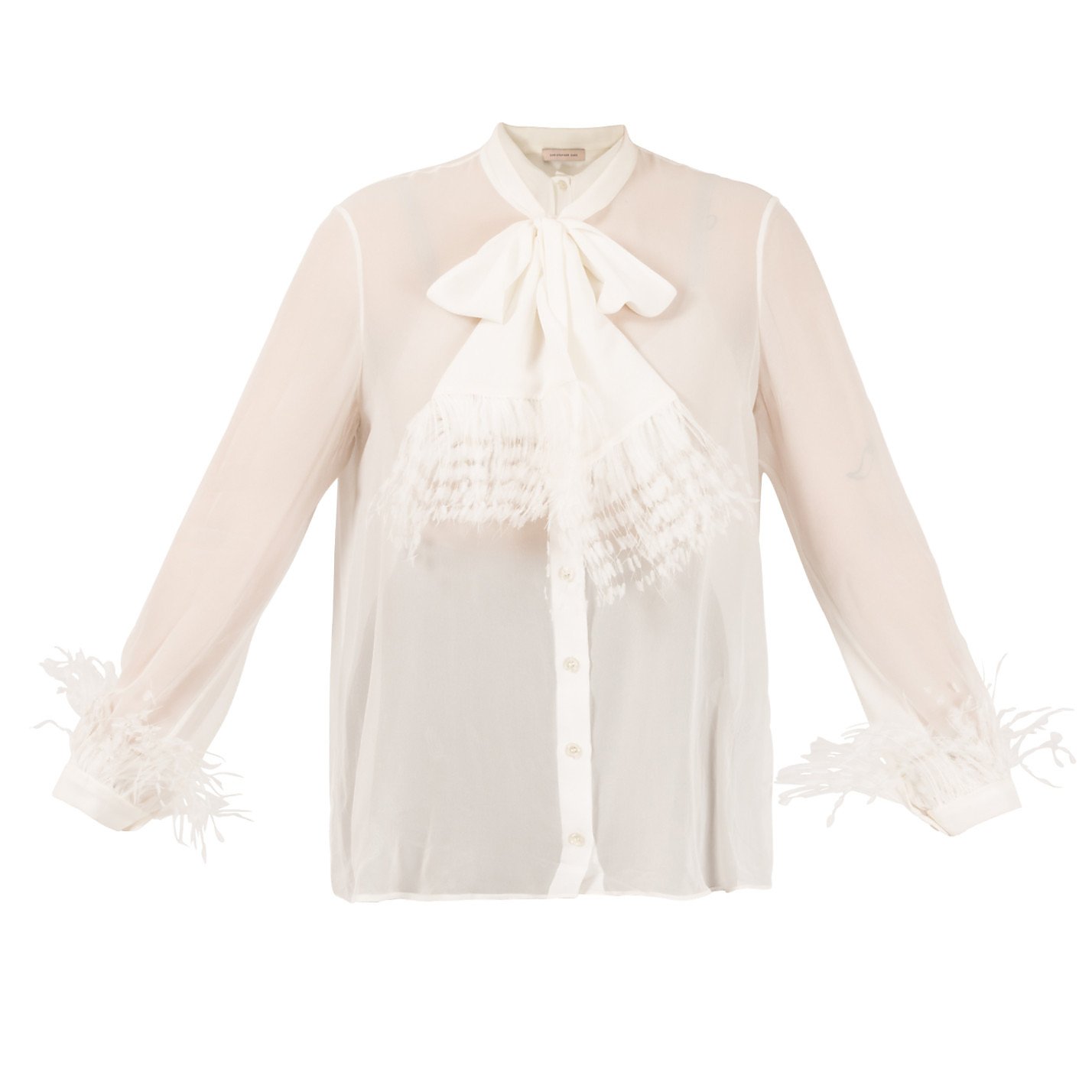 Christopher Kane DNA Feather Blouse