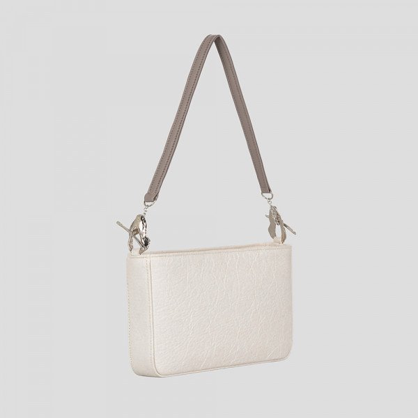 Mashu Philippa Fluffy White Bag