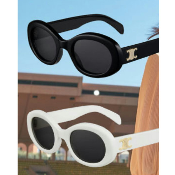 CÉLINE Triomphe Logo Sunnies