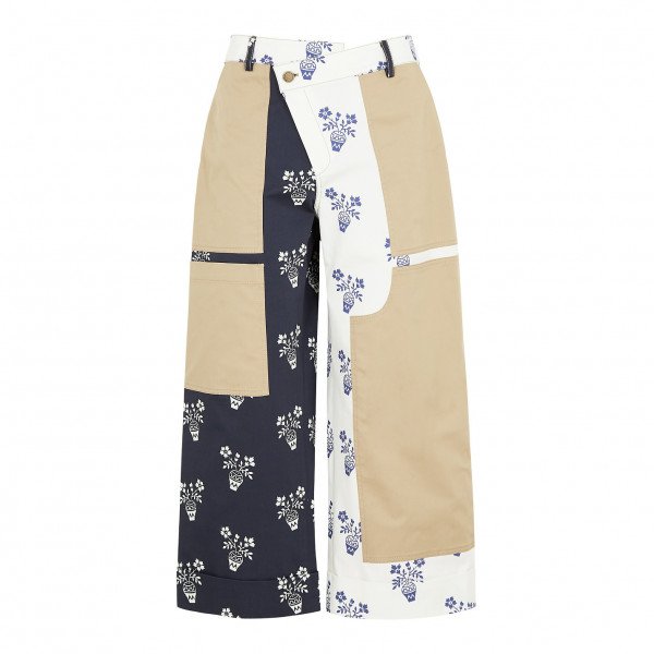 MONSE Patch Flower Pot Trousers