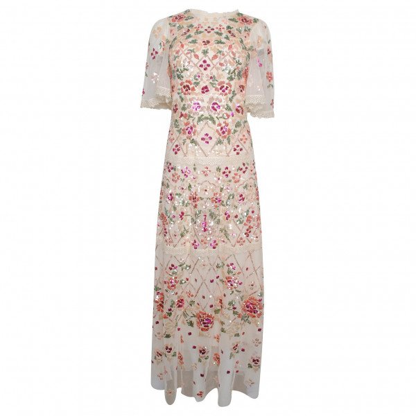 Needle & Thread Multi Sequin Gown