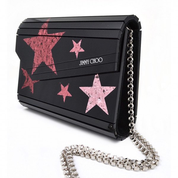 Jimmy Choo Acrylic Star Clutch Bag