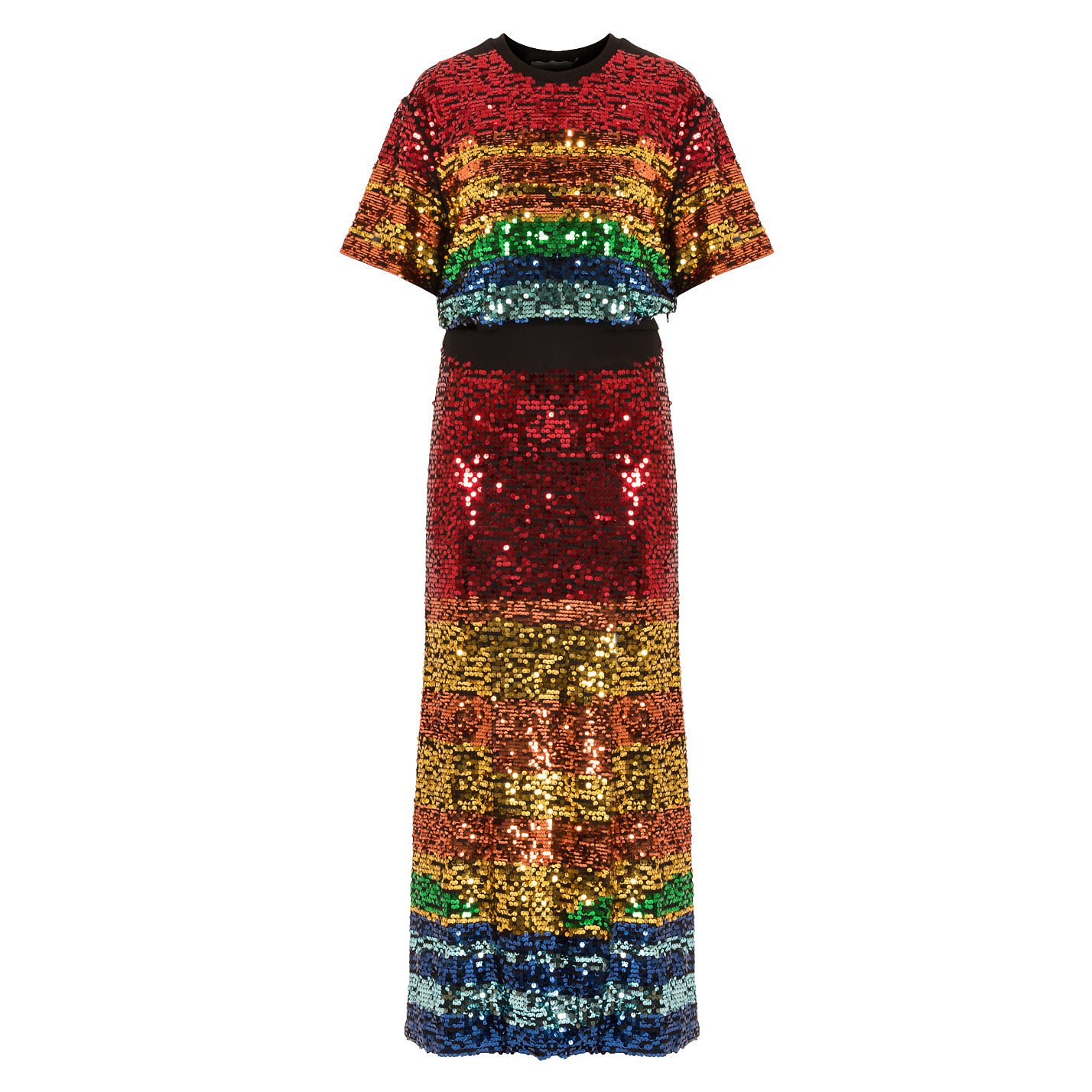 Preen Line Pheobe Multicolour Sequin Dress