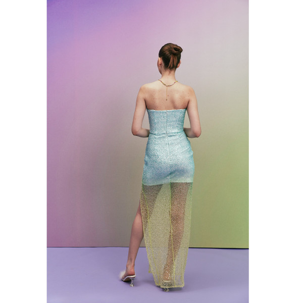 Joanna Andraos Ombre Maxi Gown