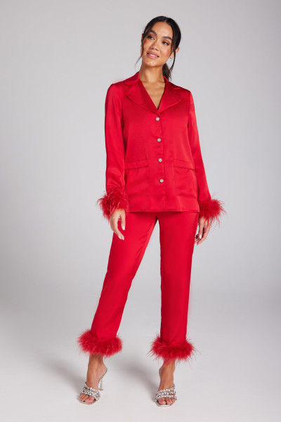 Nadine Merabi Darcie Red Pyjamas