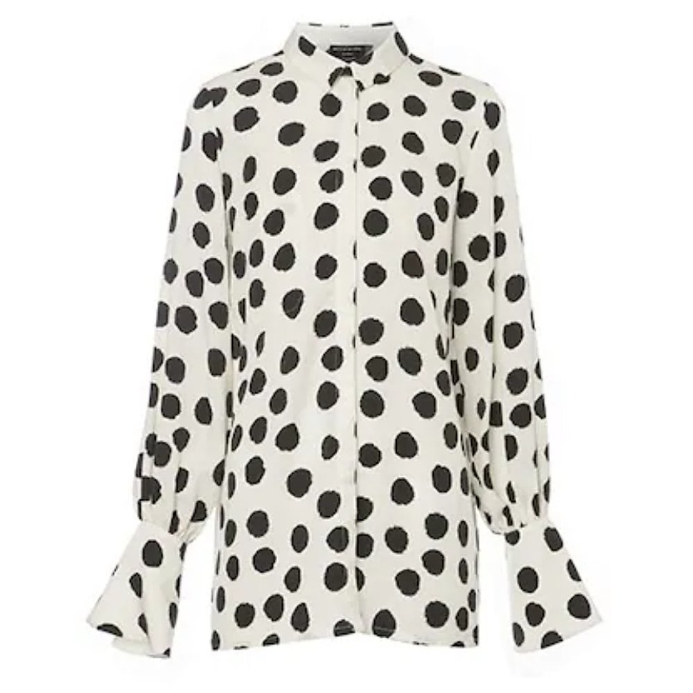 Mother of Pearl Miles Spot Print Shirt