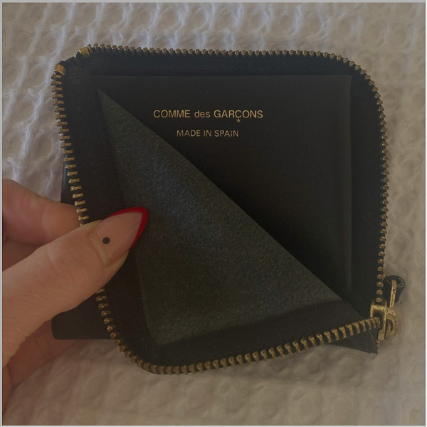 Comme Des Garcons Leather Wallet