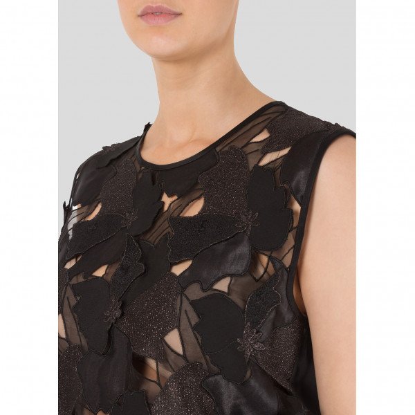 Jonathan Saunders Floral Applique Top