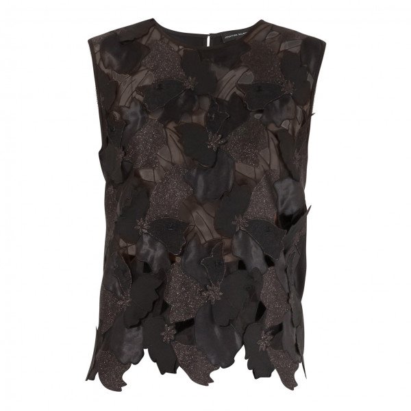 Jonathan Saunders Floral Applique Top