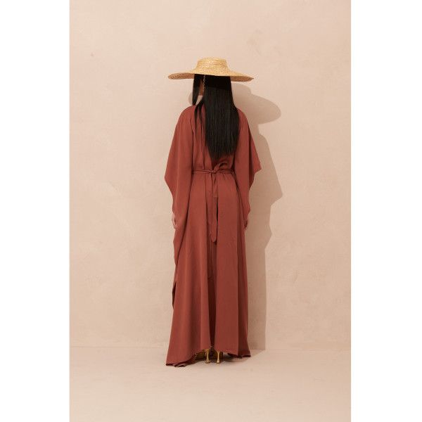 Turana Atash Ameera Kaftan Brown