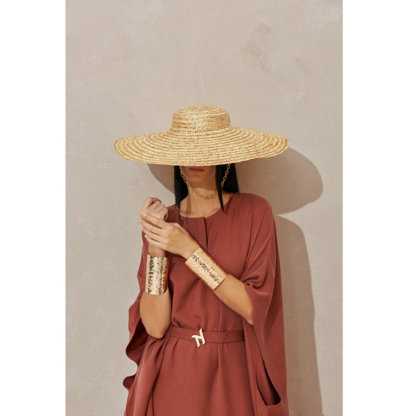 Turana Atash Ameera Kaftan Brown