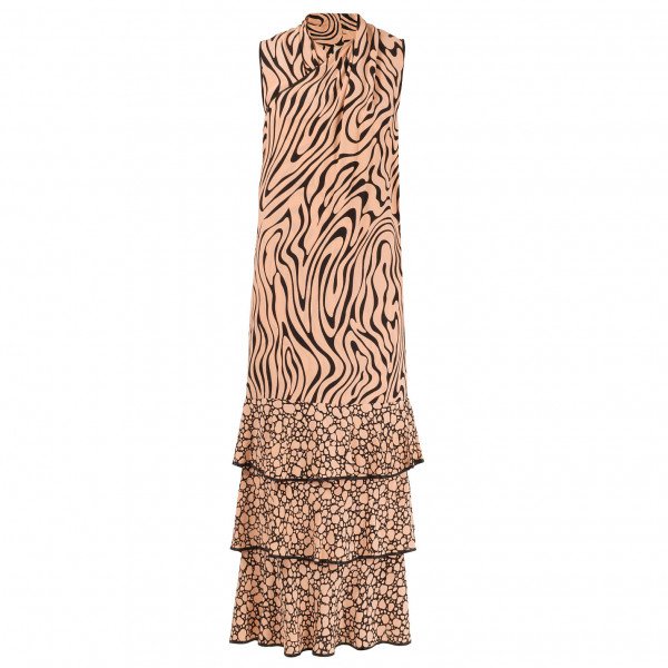Vintage Vintage Janice Wainright Zebra Print Dress