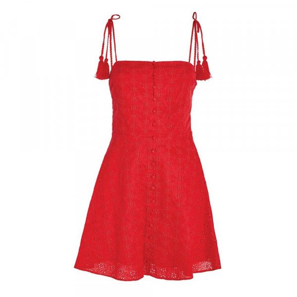 Alice + Olivia Glinda Embroidered Mini Dress