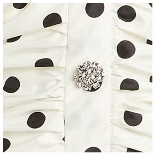 Alessandra Rich Polka-Dot Mini Dress