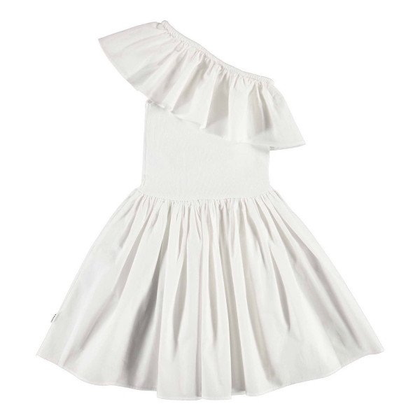 Molo Kids Chloey Dress in White
